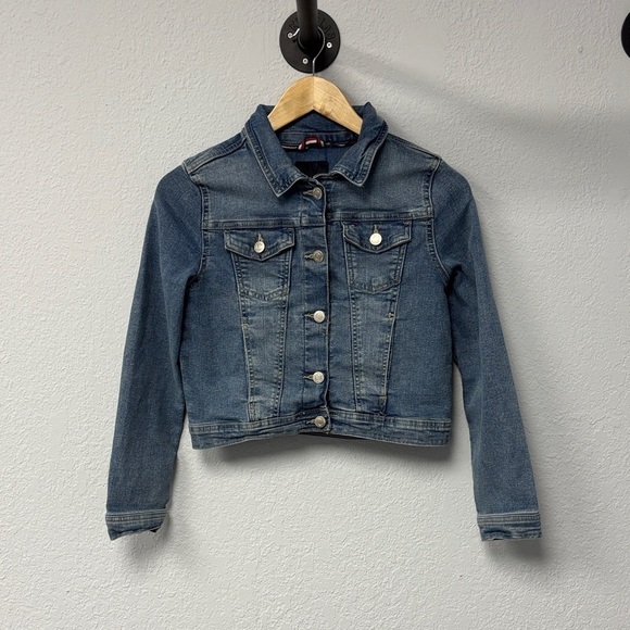 Tommy Hilfiger Other - Tommy Hilfiger Classic Blue Jean Jacket, Girl’s Lg (12/14yo). Excellent Cndtn.